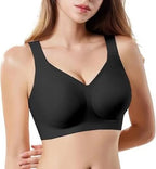Seamless Stretch Half Top Bra - Beige