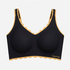 Multy Seamless Bra Black Gold - flat lay